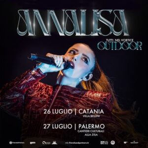 Annalisa in concerto a Catania e Palermo