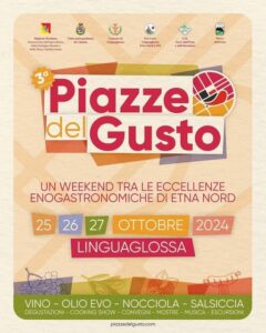 Piazze del Gusto 2024 a Linguaglossa